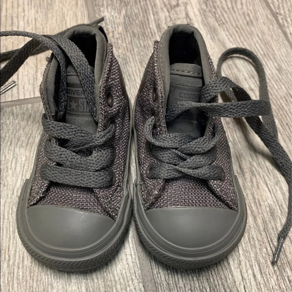 Grey Converse High Tops